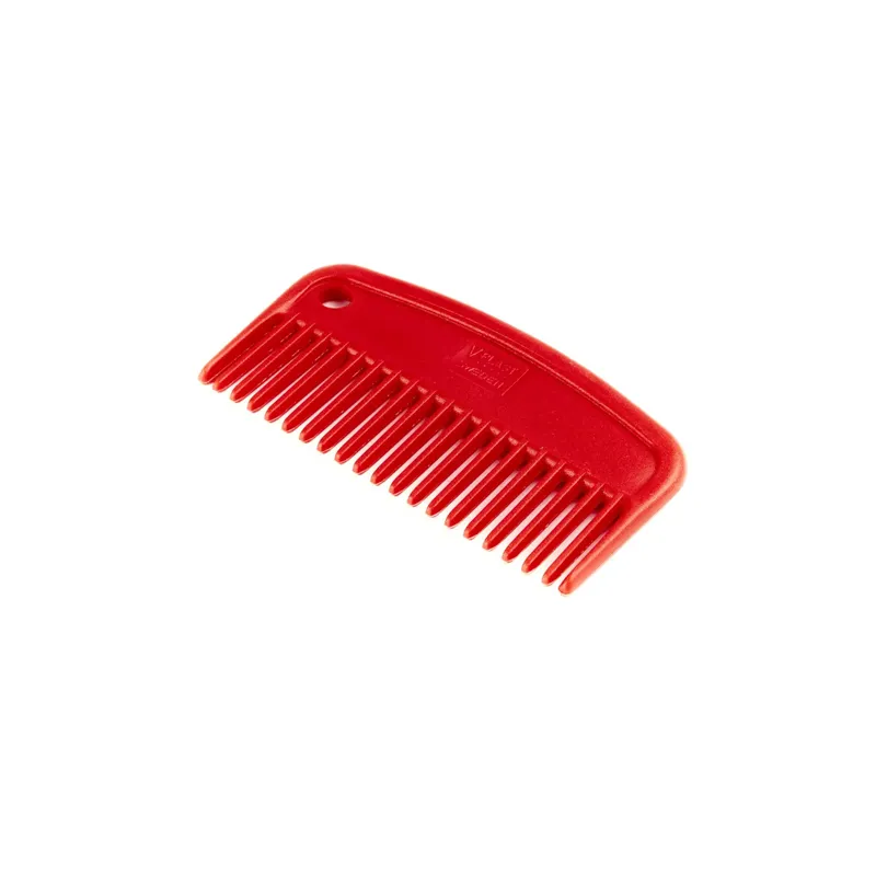 Shires Large Plastic Mane Comb - Red